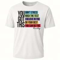 You Got This, Don't Stress Rock The Test, Test Day Cooling Performance Crew T-Shirt