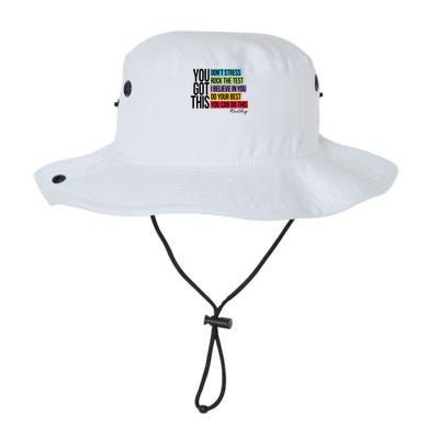 You Got This, Don't Stress Rock The Test, Test Day Bucket Hat
