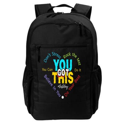 You Got This DonT Stress Rock The Test Test Day Teacher Backpack