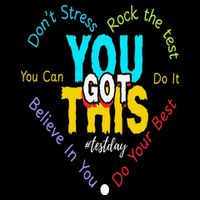 You Got This DonT Stress Rock The Test Test Day Teacher Sustainable Bucket Hat