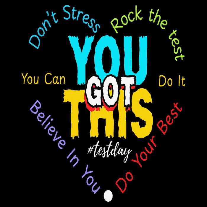 You Got This DonT Stress Rock The Test Test Day Teacher Sustainable Bucket Hat