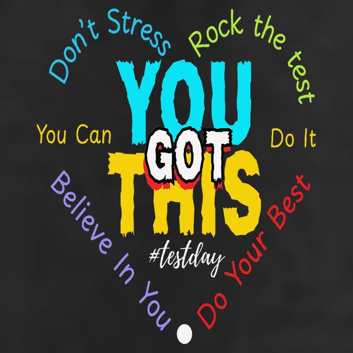 You Got This DonT Stress Rock The Test Test Day Teacher Adult Drive Performance Visor