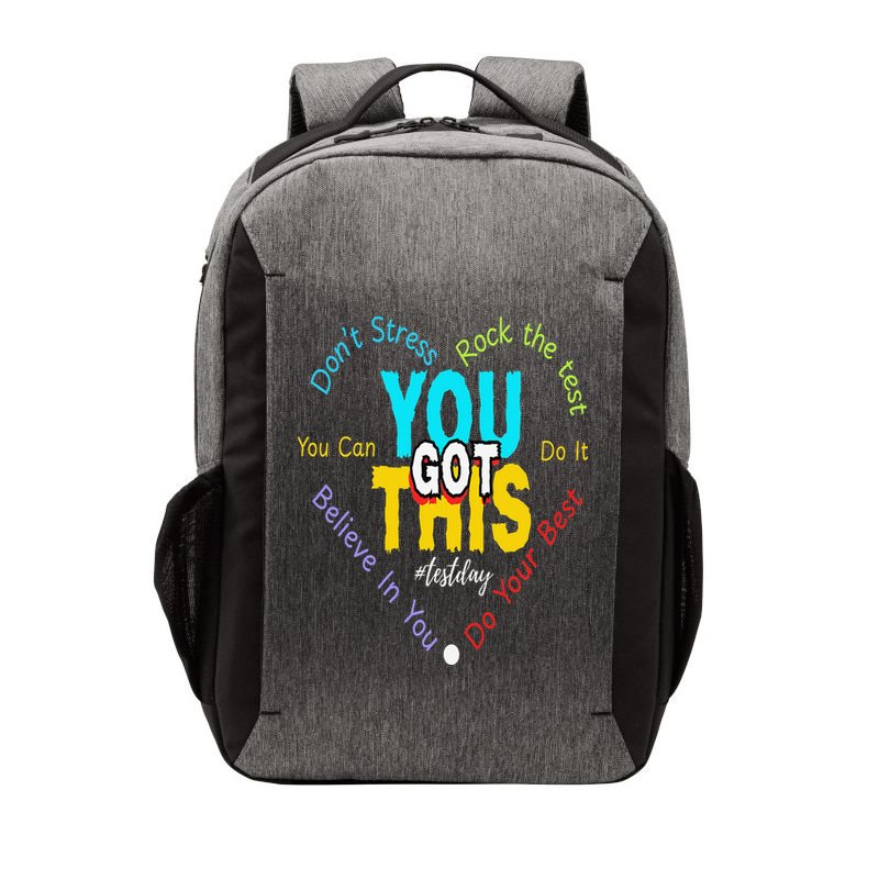 You Got This DonT Stress Rock The Test Test Day Teacher Vector Backpack