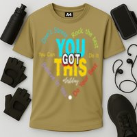 You Got This DonT Stress Rock The Test Test Day Teacher Cooling Performance Crew T-Shirt