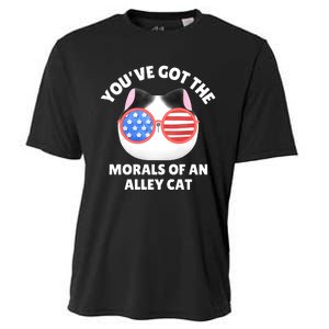 You’Ve Got The Morals Of An Alley Cat Cooling Performance Crew T-Shirt