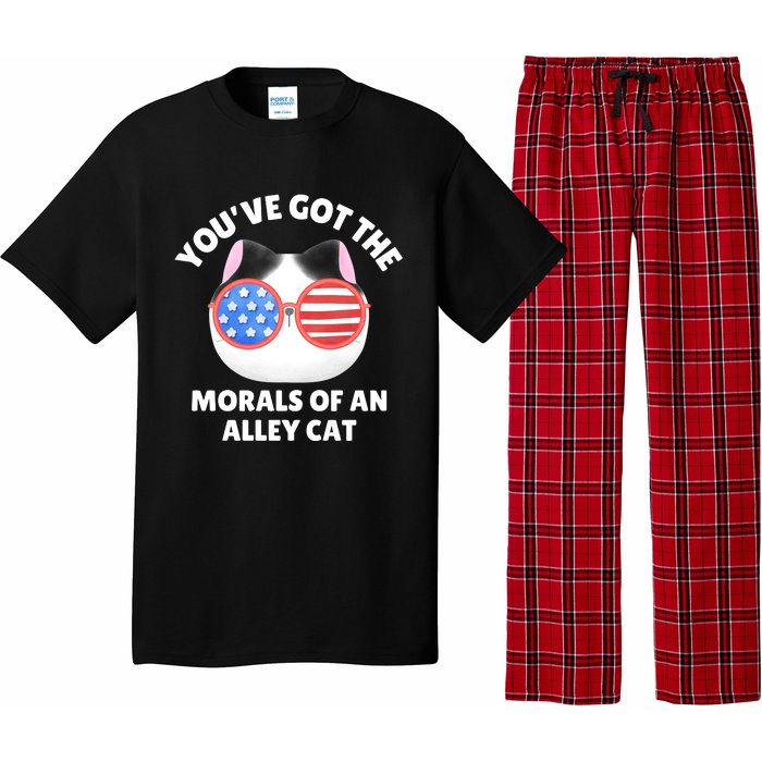 You’Ve Got The Morals Of An Alley Cat Pajama Set