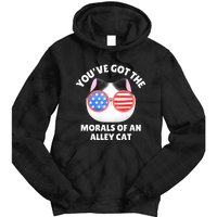 You’Ve Got The Morals Of An Alley Cat Tie Dye Hoodie