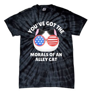 You’Ve Got The Morals Of An Alley Cat Tie-Dye T-Shirt