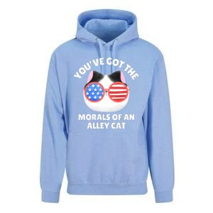 You’Ve Got The Morals Of An Alley Cat Unisex Surf Hoodie