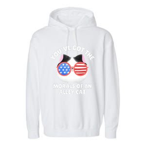 You’Ve Got The Morals Of An Alley Cat Garment-Dyed Fleece Hoodie