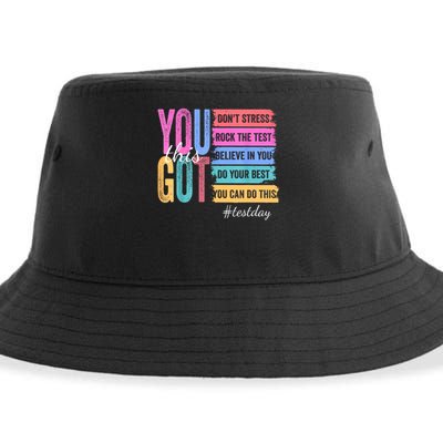 You Got This Don'T Stress Rock The Test Test Day  Sustainable Bucket Hat