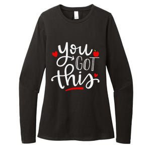 You Got This Funny Teacher Student Testing Day Gifts Womens CVC Long Sleeve Shirt