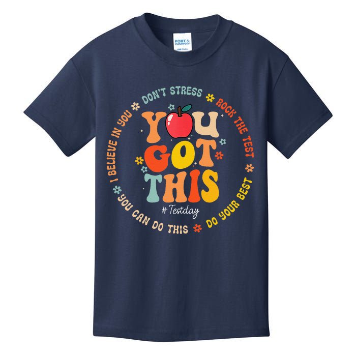 You Got This Motivational Testing Day Teacher Student Kids T-Shirt