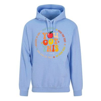 You Got This Motivational Testing Day Teacher Student Unisex Surf Hoodie