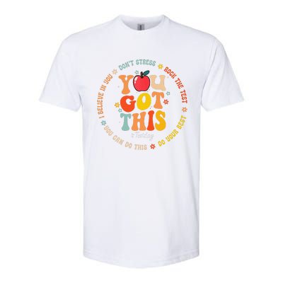 You Got This Motivational Testing Day Teacher Student Softstyle CVC T-Shirt