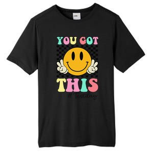 You Got This Retro Smile Teacher Student Testing Test Day Tall Fusion ChromaSoft Performance T-Shirt