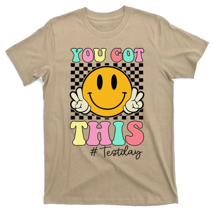 You Got This Retro Smile Teacher Student Testing Test Day T-Shirt