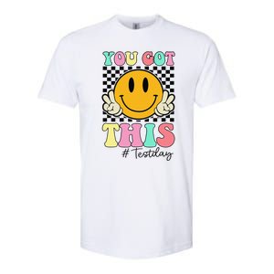 You Got This Retro Smile Teacher Student Testing Test Day Softstyle CVC T-Shirt