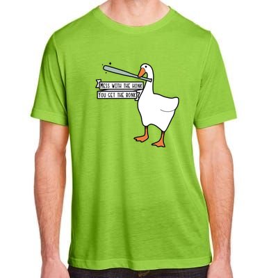 You Get The Bonk Mess With The Honk Goose Adult ChromaSoft Performance T-Shirt