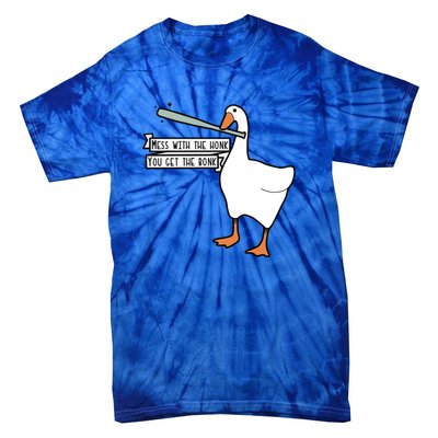 You Get The Bonk Mess With The Honk Goose Tie-Dye T-Shirt