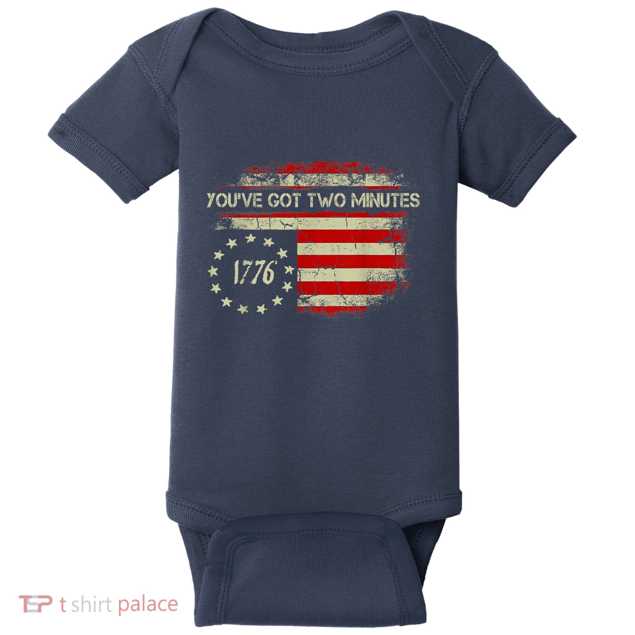 You’Ve Got Two Minutes Interview Political Saying Baby Bodysuit