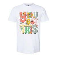 You Got This Testing Day Groovy Motivational Teacher Student Softstyle® CVC T-Shirt