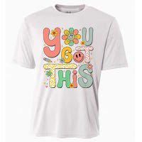 You Got This Testing Day Groovy Motivational Teacher Student Cooling Performance Crew T-Shirt