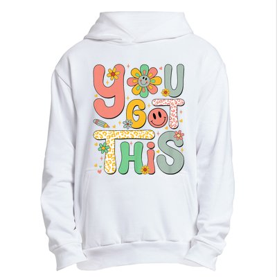 You Got This Testing Day Groovy Motivational Teacher Student Urban Pullover Hoodie