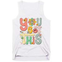 You Got This Testing Day Groovy Motivational Teacher Student Tank Top