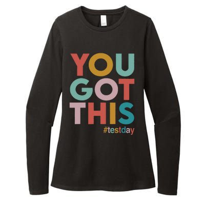 You Got This For Teacher Motivational Testing Day Womens CVC Long Sleeve Shirt