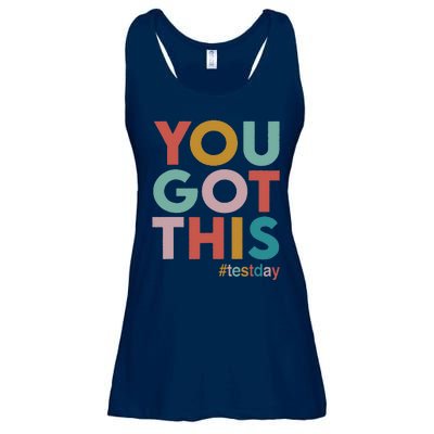 You Got This For Teacher Motivational Testing Day Ladies Essential Flowy Tank