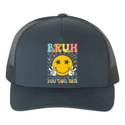 You Got This Testing Day Groovy Motivational Teacher Student Yupoong Adult 5-Panel Trucker Hat