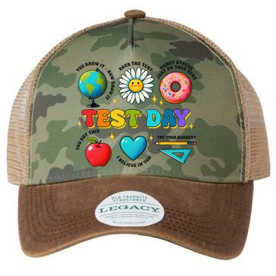 You Got This I Believe In You Motivational Testing Day Legacy Tie Dye Trucker Hat