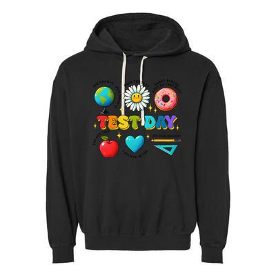 You Got This I Believe In You Motivational Testing Day Garment-Dyed Fleece Hoodie