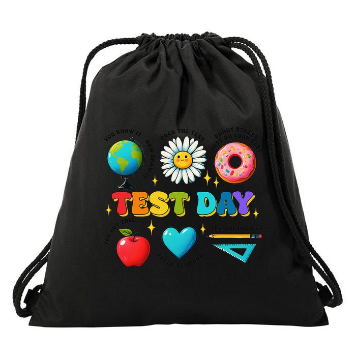 You Got This I Believe In You Motivational Testing Day Drawstring Bag