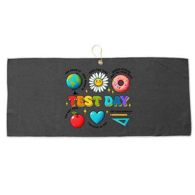 You Got This I Believe In You Motivational Testing Day Large Microfiber Waffle Golf Towel