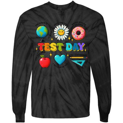 You Got This I Believe In You Motivational Testing Day Tie-Dye Long Sleeve Shirt