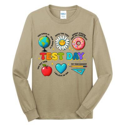 You Got This I Believe In You Motivational Testing Day Tall Long Sleeve T-Shirt
