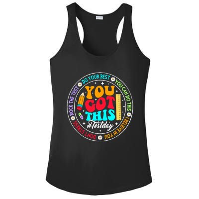 You Got This Testday School Counselor Teacher Testing Ladies PosiCharge Competitor Racerback Tank