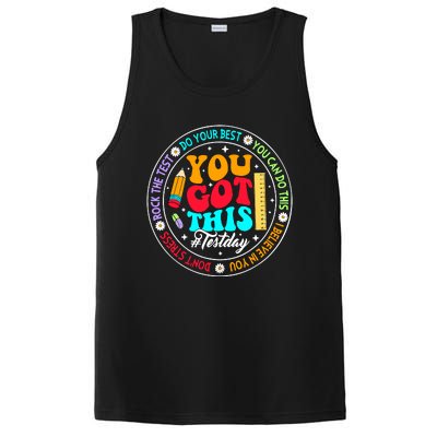 You Got This Testday School Counselor Teacher Testing PosiCharge Competitor Tank