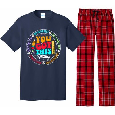 You Got This Testday School Counselor Teacher Testing Pajama Set