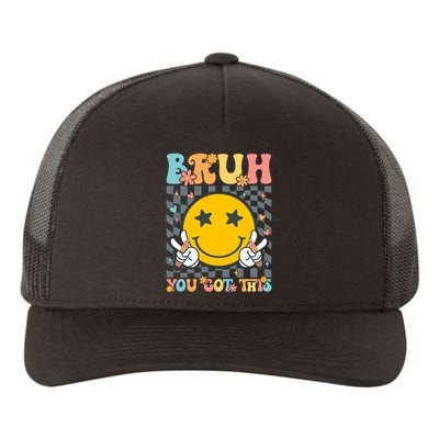 You Got This Testing Day Groovy Motivational Teacher Student Yupoong Adult 5-Panel Trucker Hat