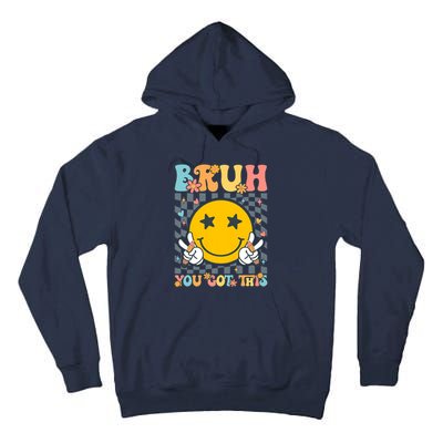 You Got This Testing Day Groovy Motivational Teacher Student Tall Hoodie