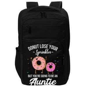 You're Going to be an Auntie Pregnancy Announcement Funny Impact Tech Backpack