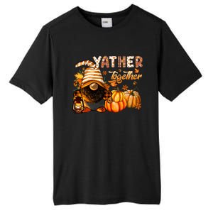 Yather Gather Together Fall Thanksgiving Afro Gnomies Tall Fusion ChromaSoft Performance T-Shirt