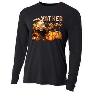 Yather Gather Together Fall Thanksgiving Afro Gnomies Cooling Performance Long Sleeve Crew