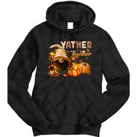 Yather Gather Together Fall Thanksgiving Afro Gnomies Tie Dye Hoodie