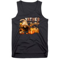 Yather Gather Together Fall Thanksgiving Afro Gnomies Tank Top