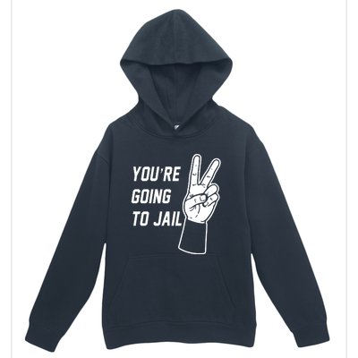 You’Re Going To Jail Los Angeles Baseball Urban Pullover Hoodie