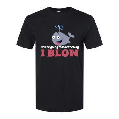 YouRe Going To Love The Way I Blow Softstyle CVC T-Shirt